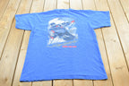 Vintage 1990s Make the Run Ski Pocket T-Shirt Men's XL / 90s Outdoors / Sports / Souvenir / Streetwear
