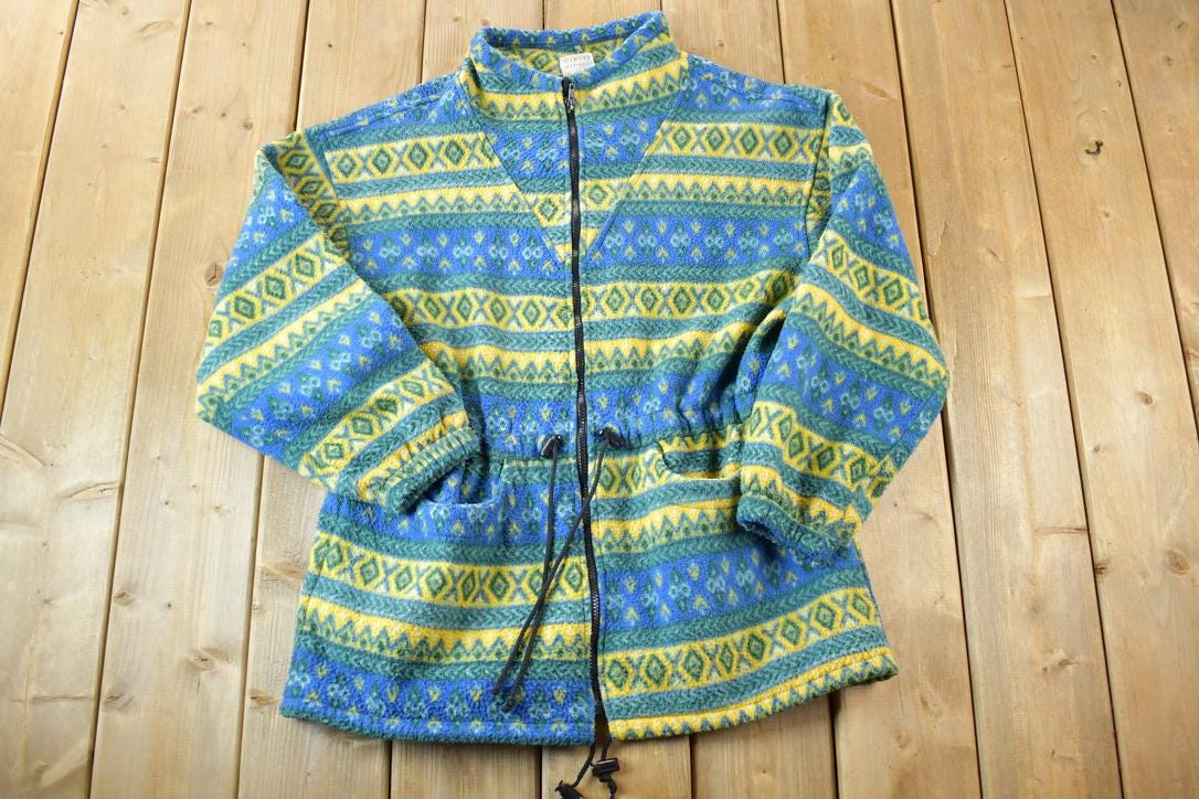 Vintage 1990s RR Fleece Outdoorsman Sweater