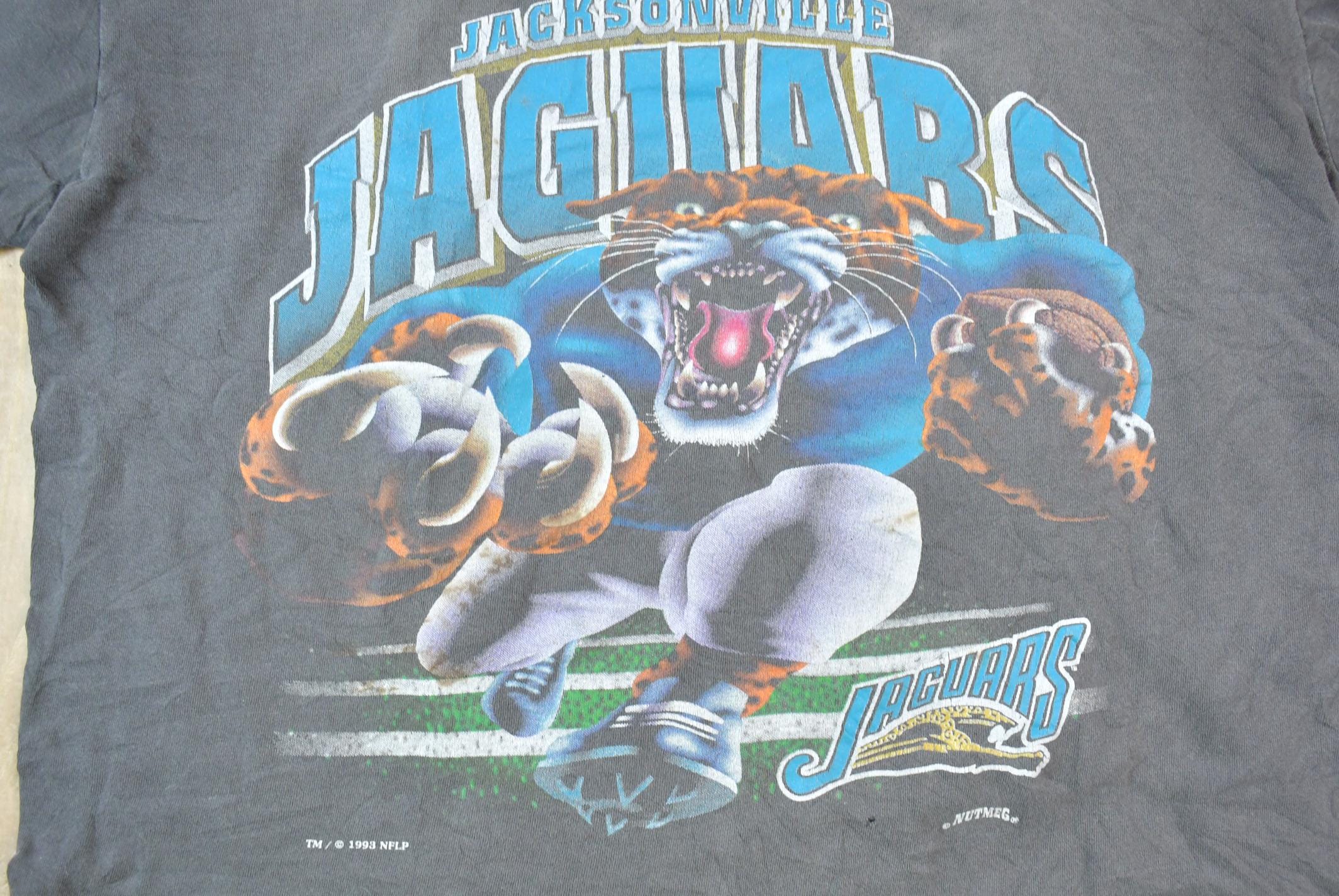Vintage 1993 Jacksonville Jaguars NFL Single Stitch T-Shirt
