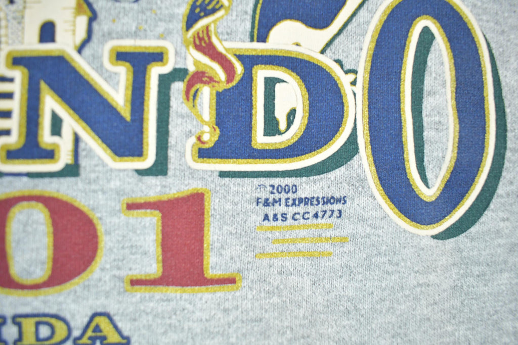 Vintage 2001 Florida Orlando Crewneck Sweatshirt Men's Large