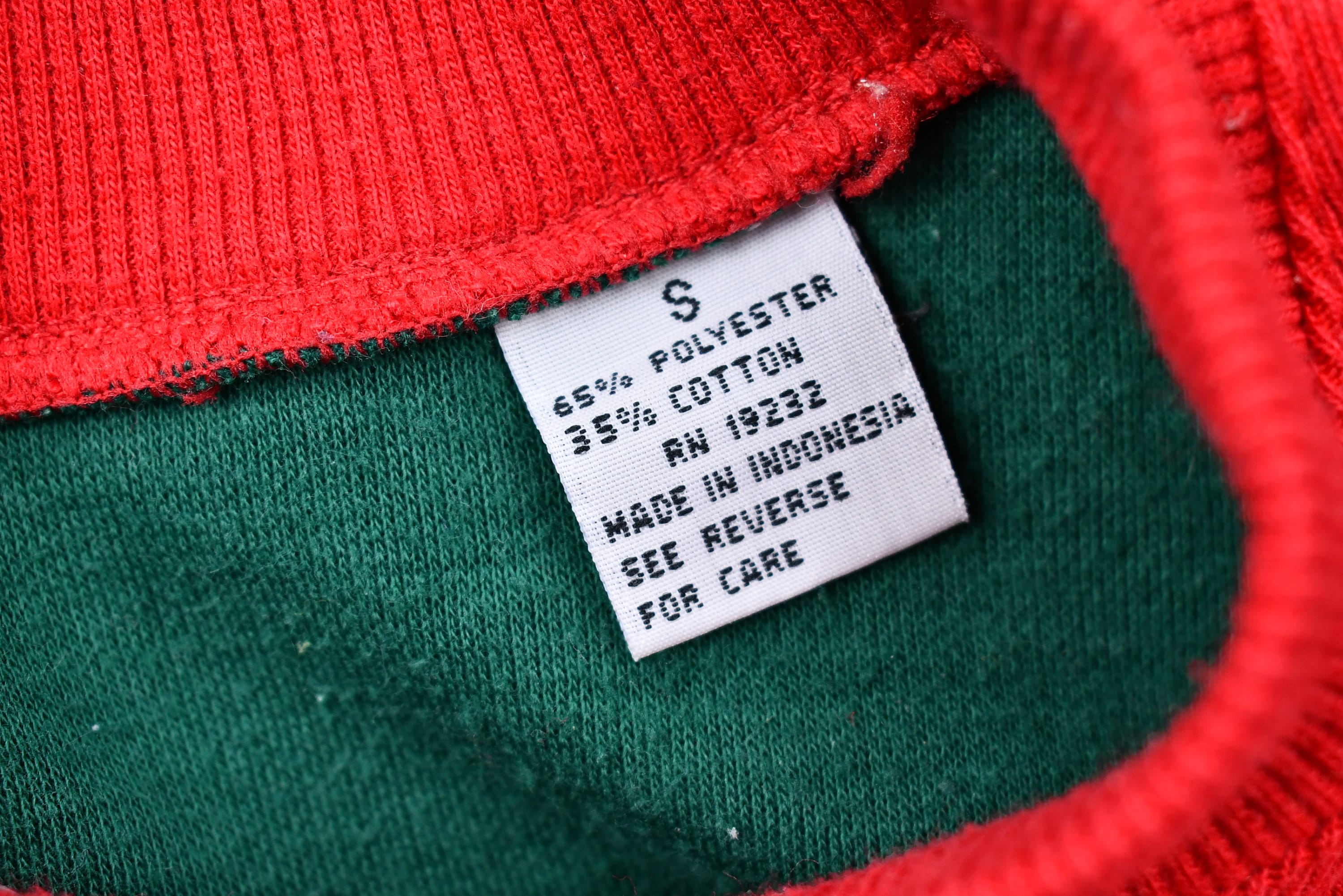 Vintage 1990s Color-Block Floral Knit Sweater