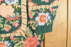 Vintage 1990s Crystal-Kobe Knit Floral Sweater Women's Large
