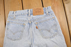 Vintage 1990s Levi's 550 Light Wash Denim Women's Jeans Size 24 x 24