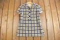 Vintage 1960s Pendleton Short Sleeve Shirt Dress