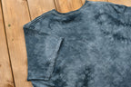 Vintage 1990s Human Skulls Bleached Tie-Dye T-Shirt