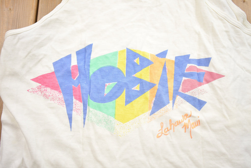Vintage 1990s Hobie Lahaina Maui Graphic Tank Top