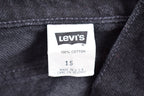 Vintage 1990s Levi's Red Tab Black Denim Jeans Size 31 x 29