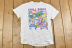 Vintage 1993 Hawaii Souvenir Neon T-Shirt