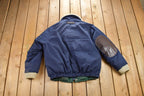 Vintage 1980s Lacoste Izod Full Zip Winter Jacket