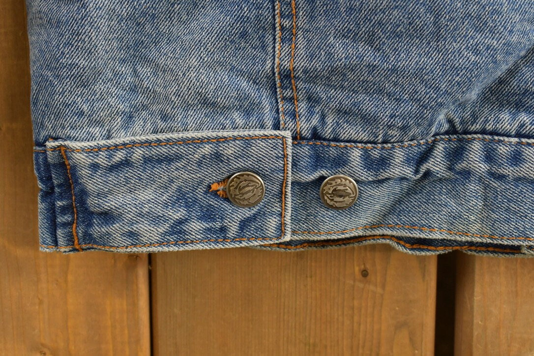 Vintage 1990s Cold Storage Denim Jean Jacket