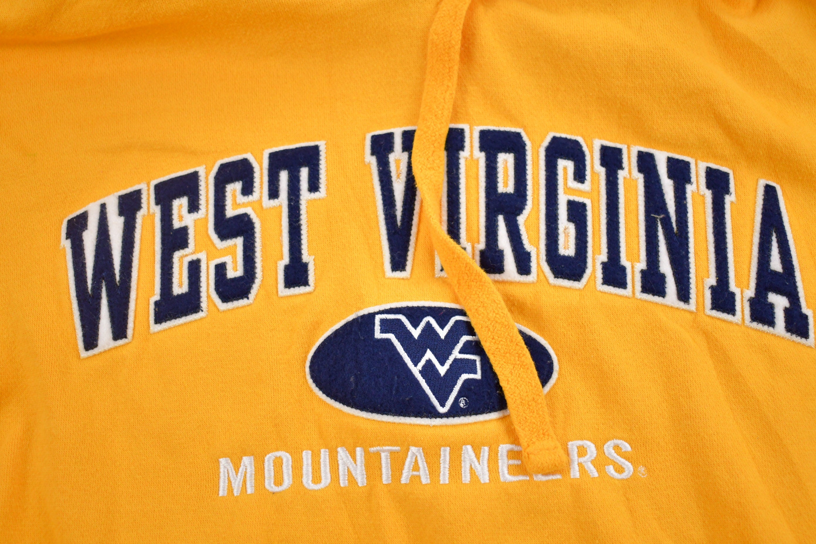 Vintage 1990s University of West Virginia Mountaineers Collegiate Hoodie