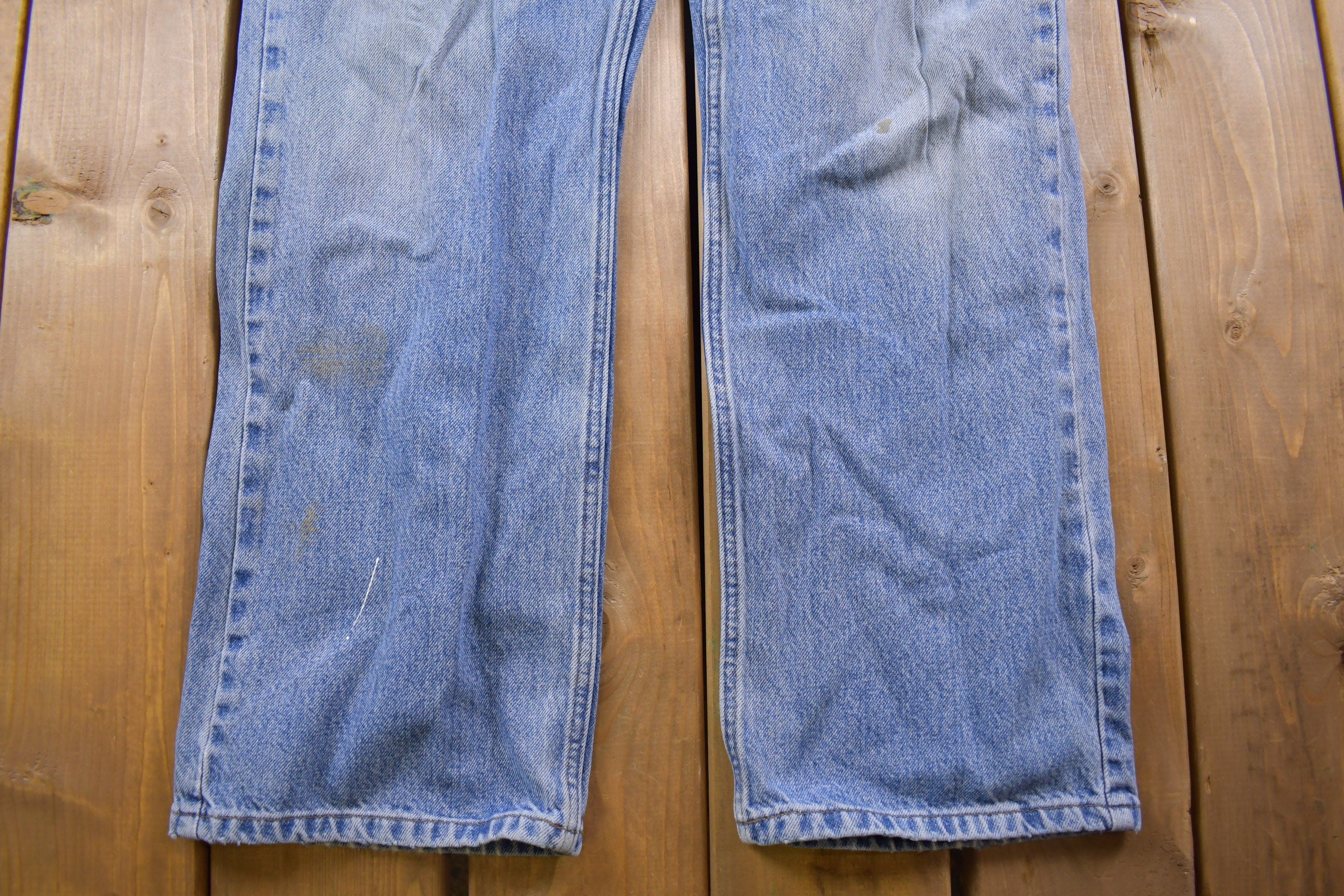 Vintage 1990's Harley Davidson Blue Jeans 36 x 29