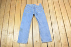 Vintage 1990s Levi Strauss Red Tab Denim Jeans Size 32 x 30 Made In USA