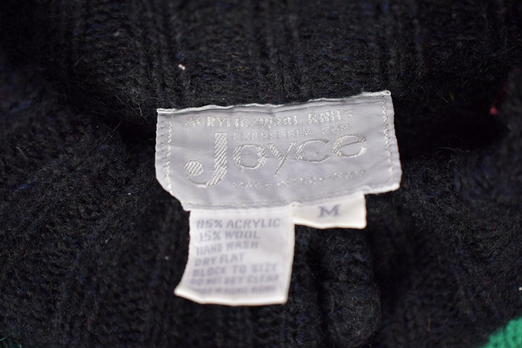 Vintage 1990s Joyce Abstract Swirls Knitted Sweater