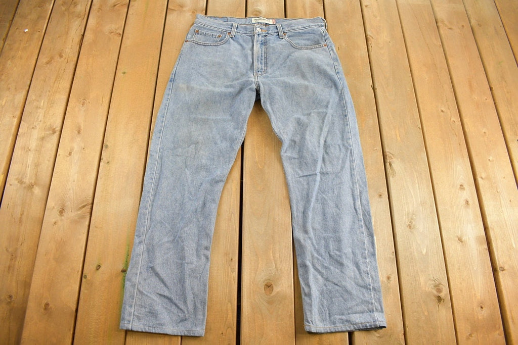Vintage 1990s Levi's 505 Red Tab Denim Jeans Size 36 x 28.5