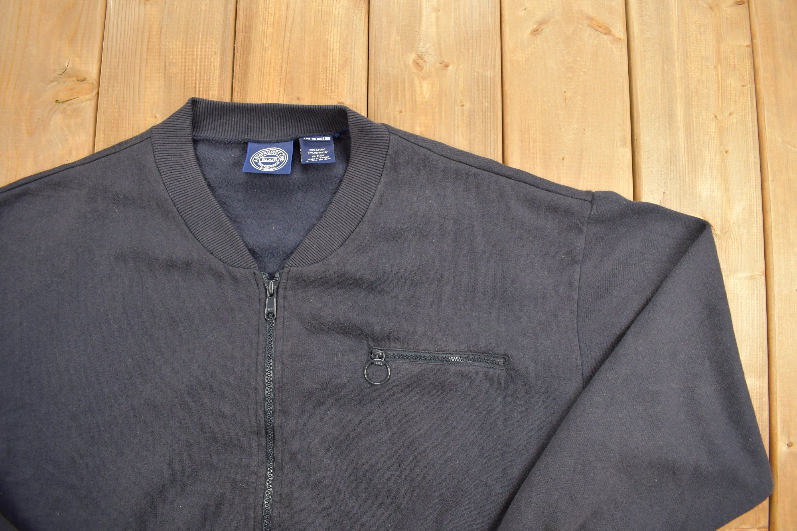 Vintage 1990s Blair Adventure Club Zip Up Sweatshirt