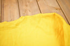 Vintage 1990s Blank Yellow Champion Reverse Weave Crewneck