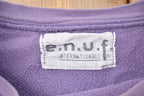 Vintage 1990s Enuf Internationale Embroidered Graphic Crewneck Sweatshirt