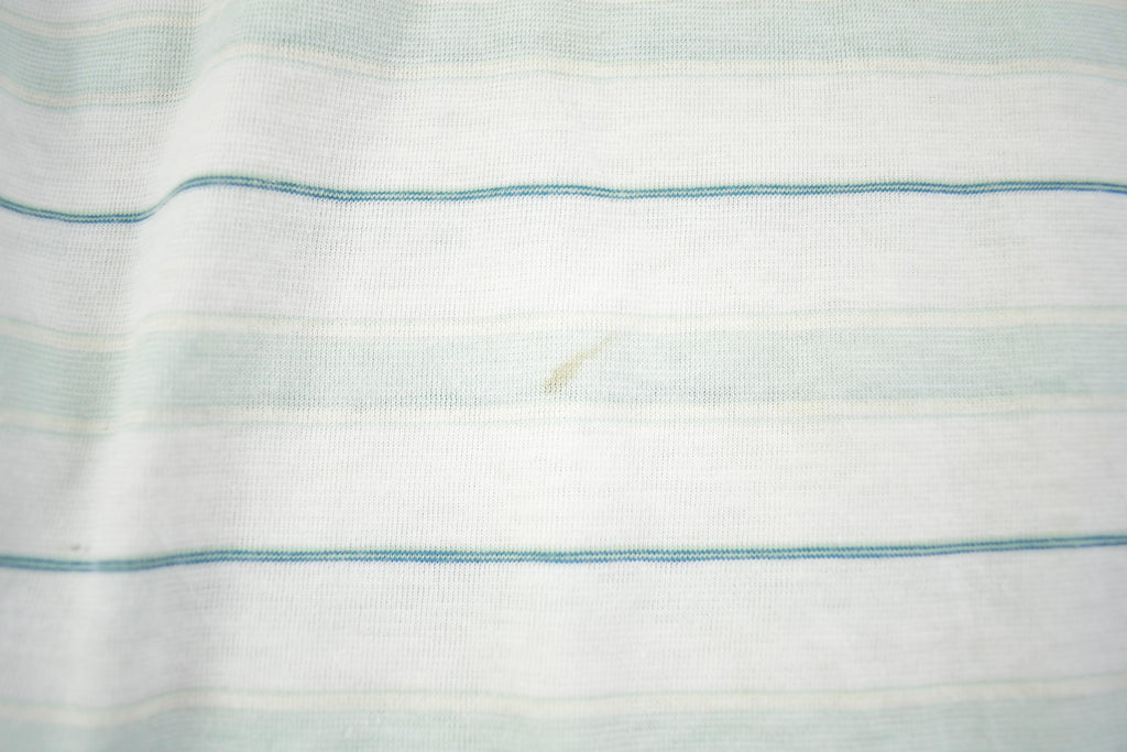 True Vintage 1980s Hyanni Sport Striped Quarter Button Up Shirt