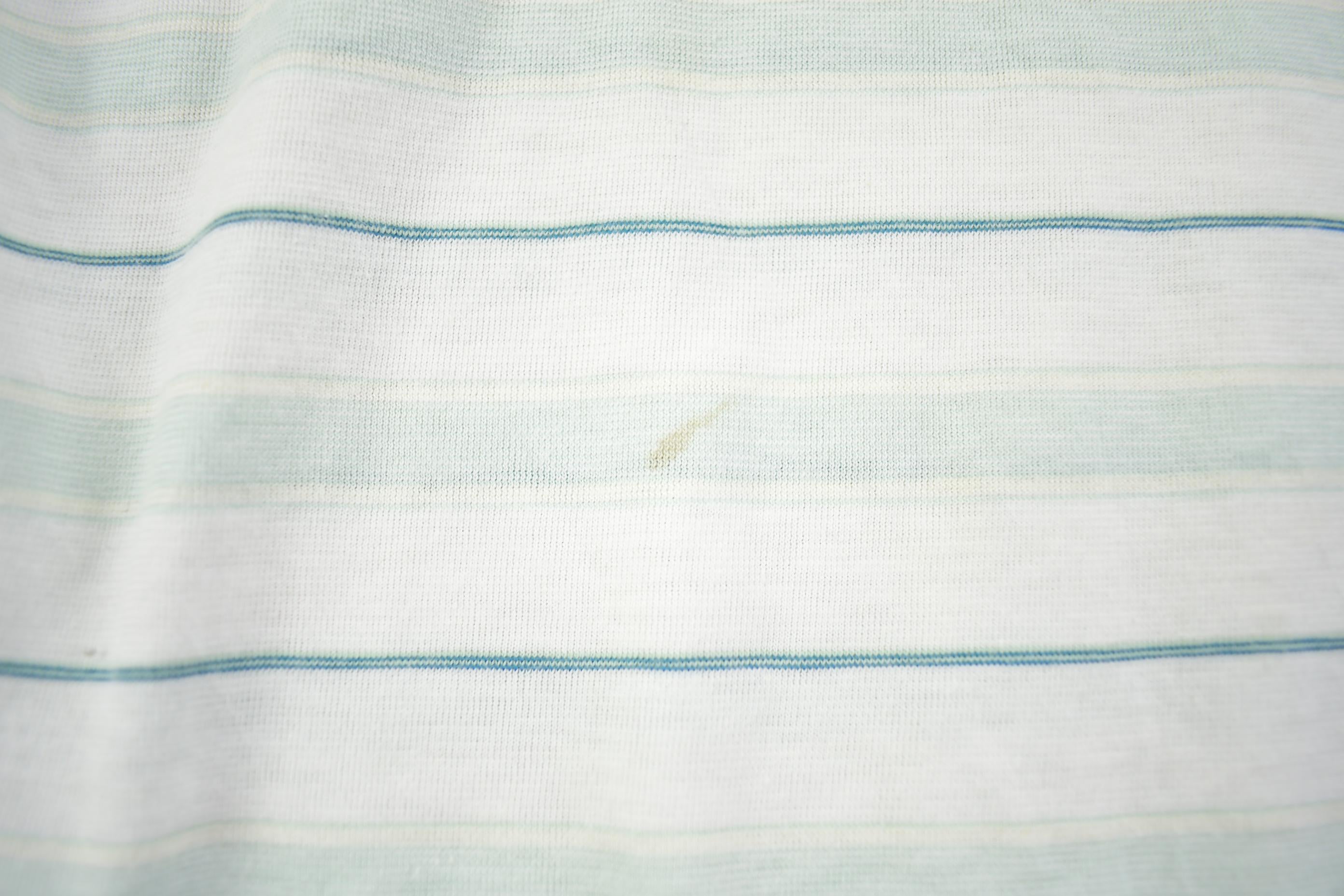 True Vintage 1980s Hyanni Sport Striped Quarter Button Up Shirt