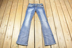 Vintage Y2K Miss Me Bedazzled Low Rise Jeans Size 26x33
