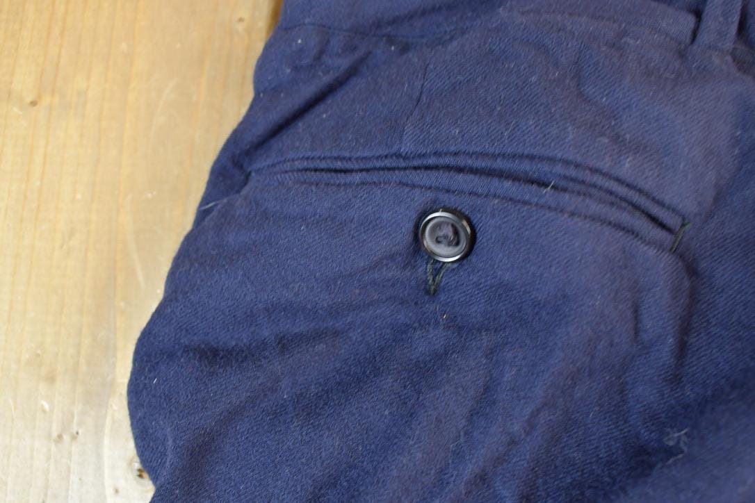 Vintage 1980s Navy Work Pants
