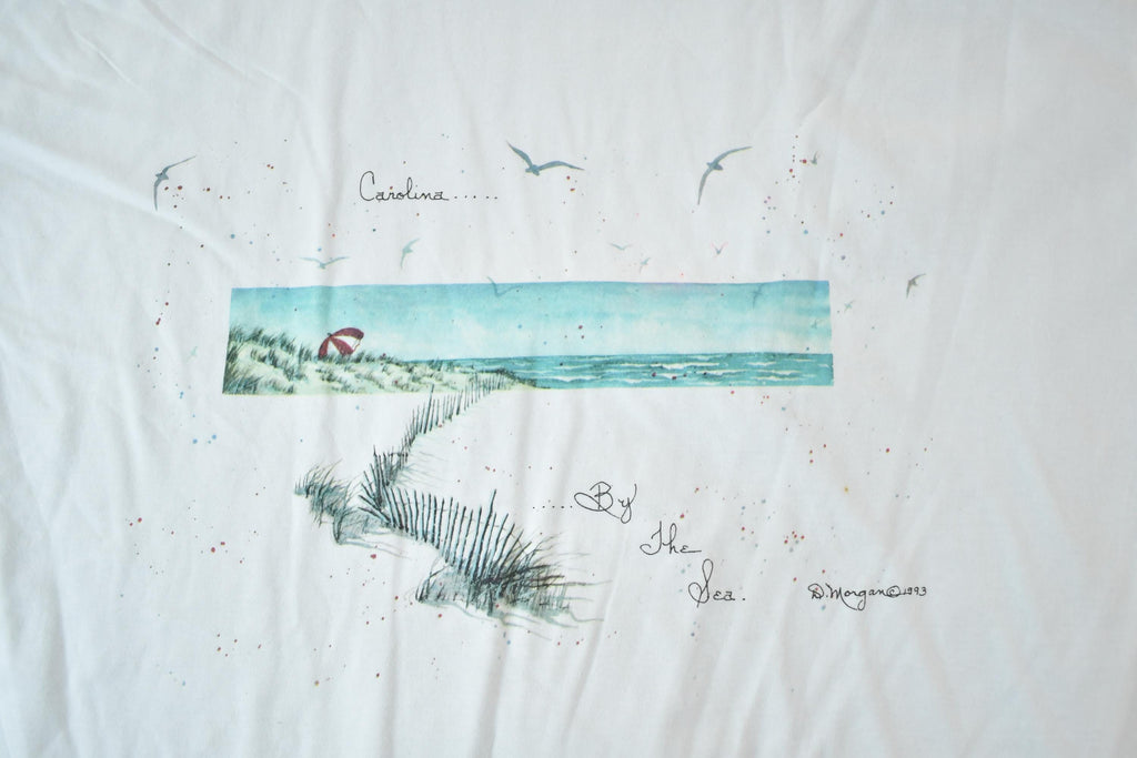 Vintage 1993 Carolina By The Sea Souvenir T-Shirt Mens XL