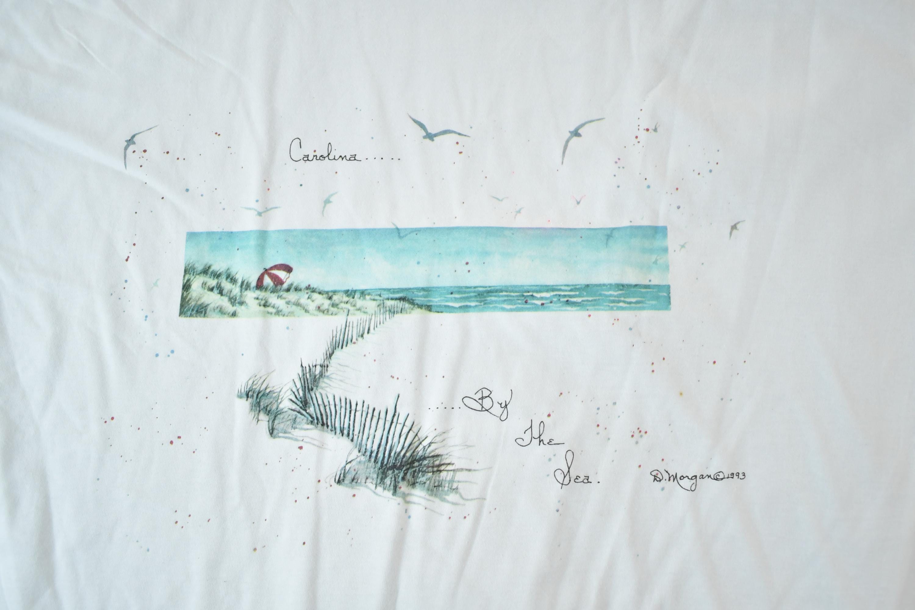 Vintage 1993 Carolina By The Sea Souvenir T-Shirt Mens XL