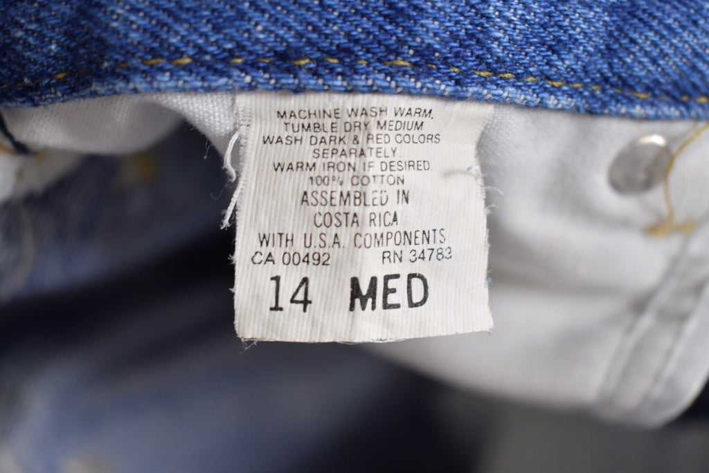 Vintage 1990s Lee Mid Wash Denim Jeans 29 x 28.5