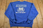 Vintage 1990s Jerzees Supersweats Crewneck Sweatshirt Made In USA