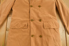 Vintage 1990s Fur Collar Leather Overcoat