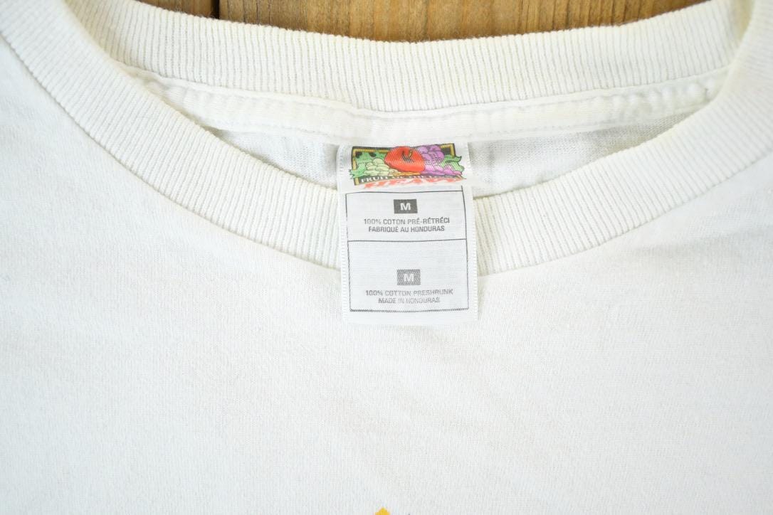 Vintage Y2K Coca Cola Reeds Lake Triathlon Souvenir Single Stitch Graphic Print T-Shirt Made In
