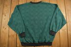 Vintage 1990s Arrowhead Country Club Slazenger Checkered Sweatshirt