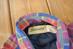 Vintage 1990s St. Johns Bay Lined Plaid Button Up Shirt