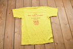Vintage 1990 Mon Valley Bicycle Tour T-Shirt