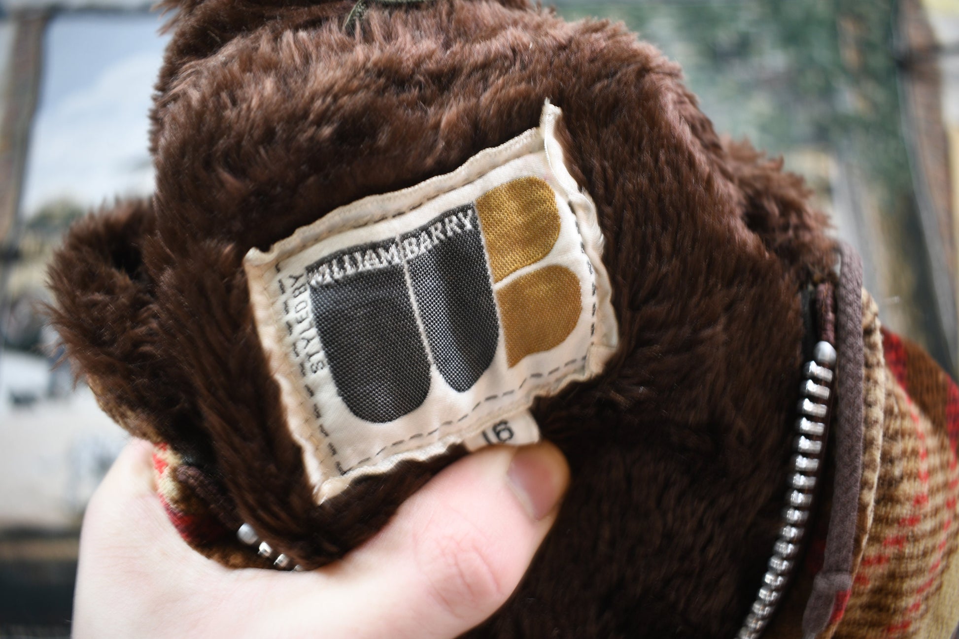 Vintage 1970s William Barry Fur Lined Coat