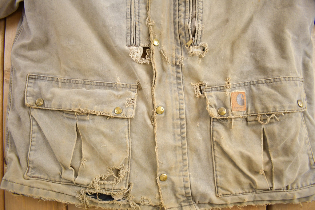 Vintage 1990s Distressed Carhartt Field Coat