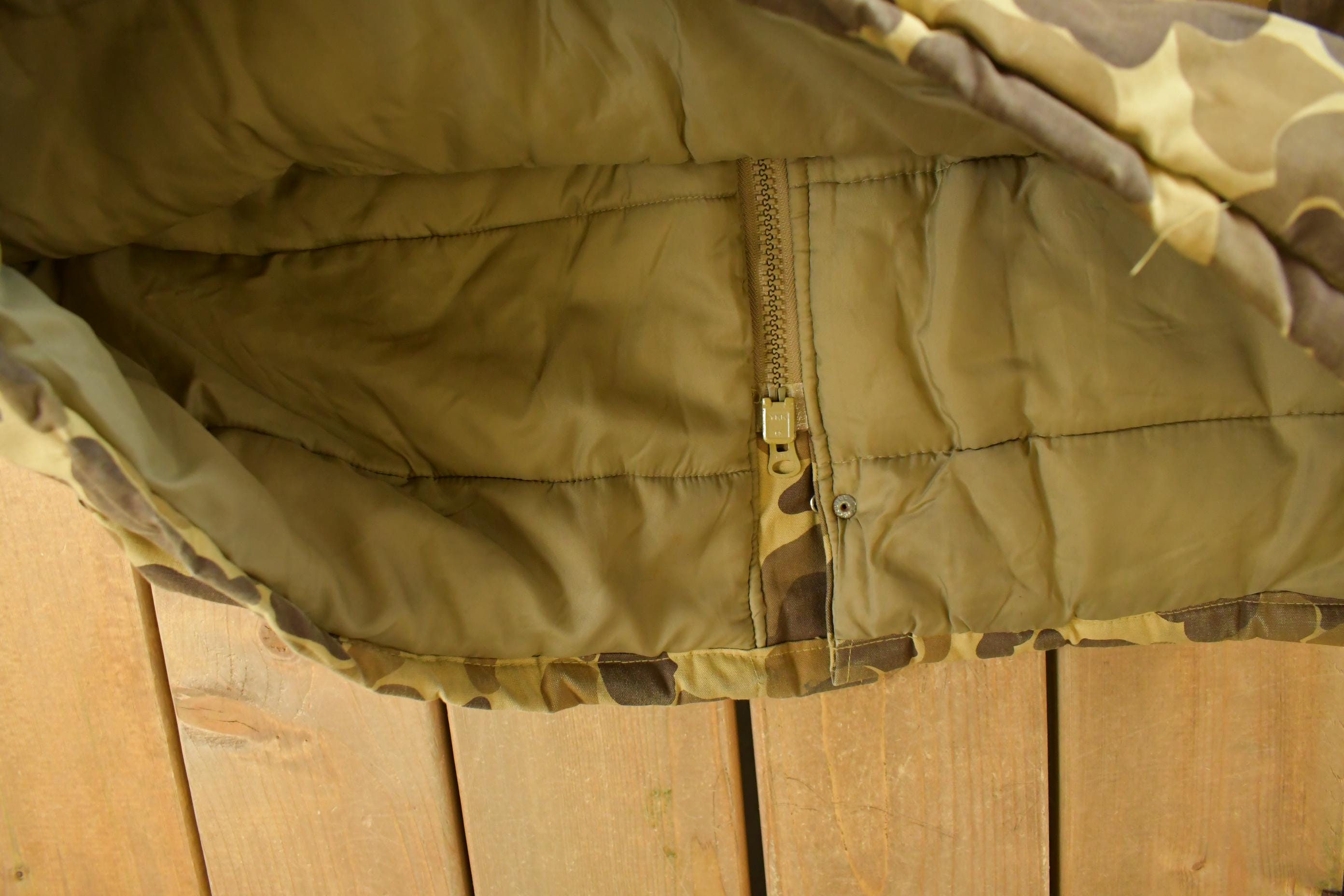 Vintage 90s Mountain Prairie Duck Camo Jacket Men's 3XL