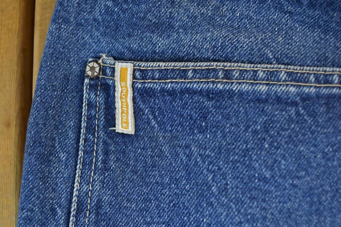 Vintage 1990s Southpole Denim Hip Hop Jeans Size 32x30 Made In USA