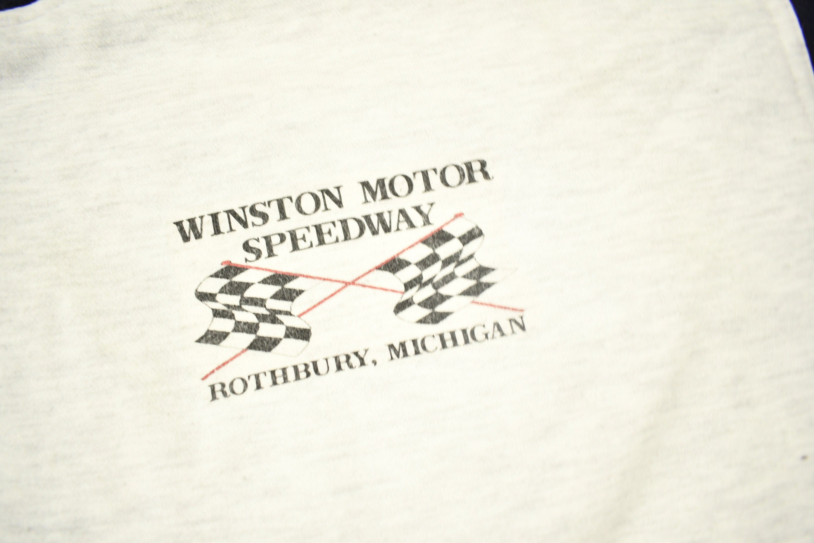 Vintage 1990s Winston Motor Speedway Varsity Sweatshirt