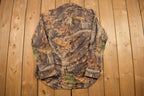 Vintage 1990s Hunter Camo Button Up Shirt
