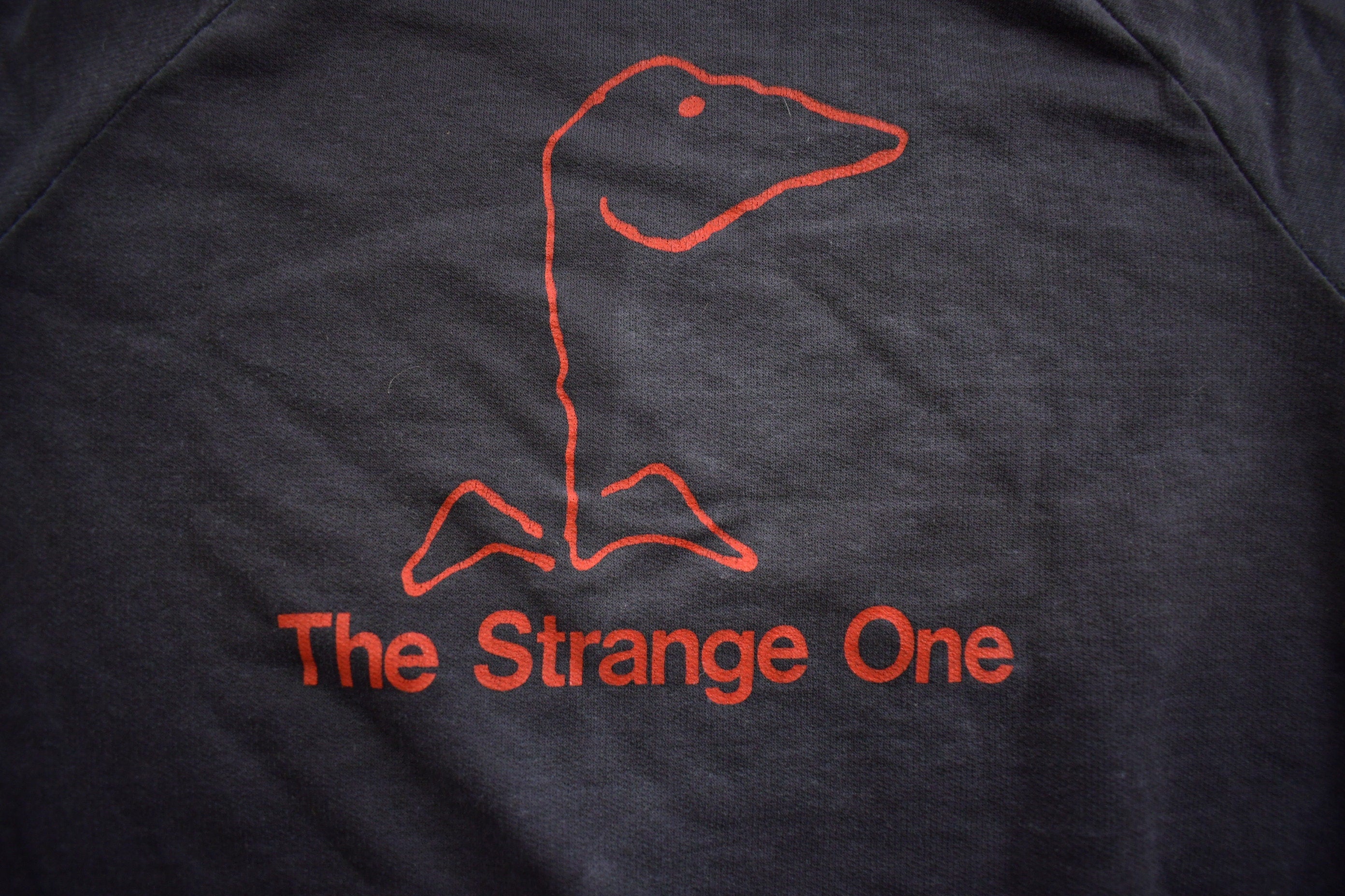 Vintage 1980s Crawley Films Production The Strange One Crewneck Sweatshirt Made In Canada