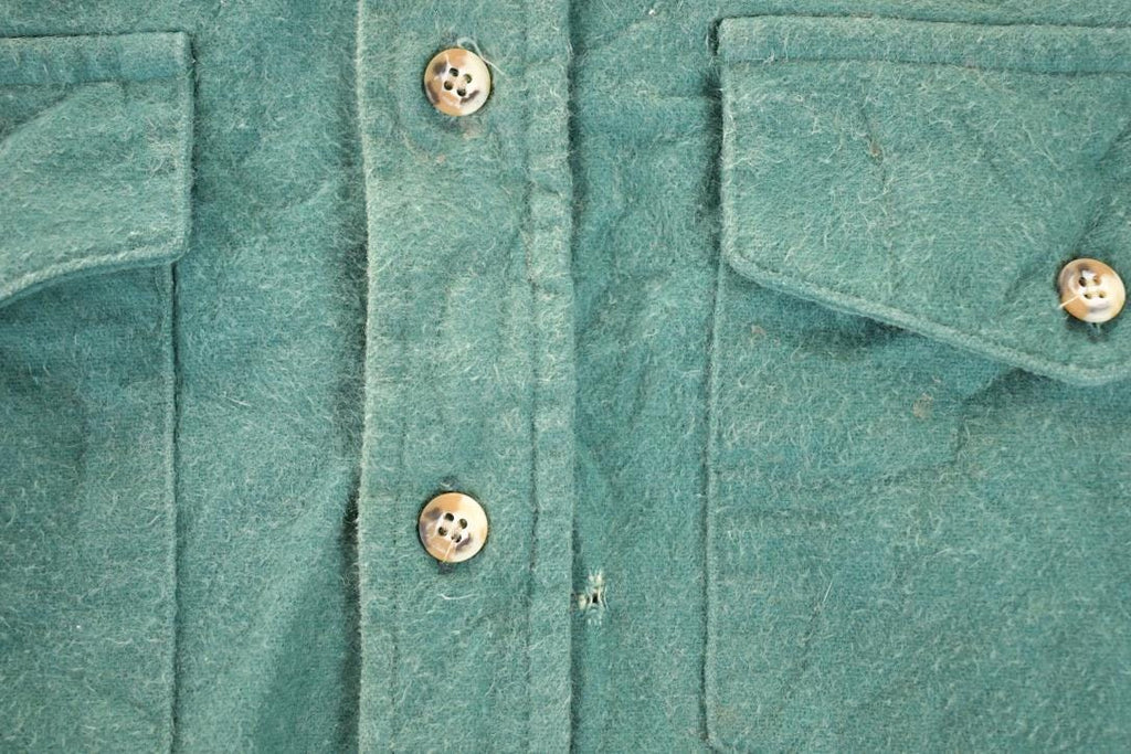 Vintage 1990s Winter Run Heavy Cotton Button Up Outdoorsman Shirt Men's XL