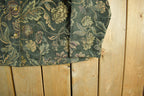 Vintage 1990s Coldwater Creek All Over Print Floral Tapestry Blazer Jacket Women's 1X