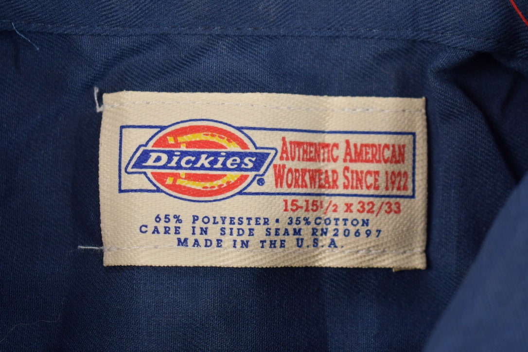 Vintage 1990s Dickies Button Up Work Shirt