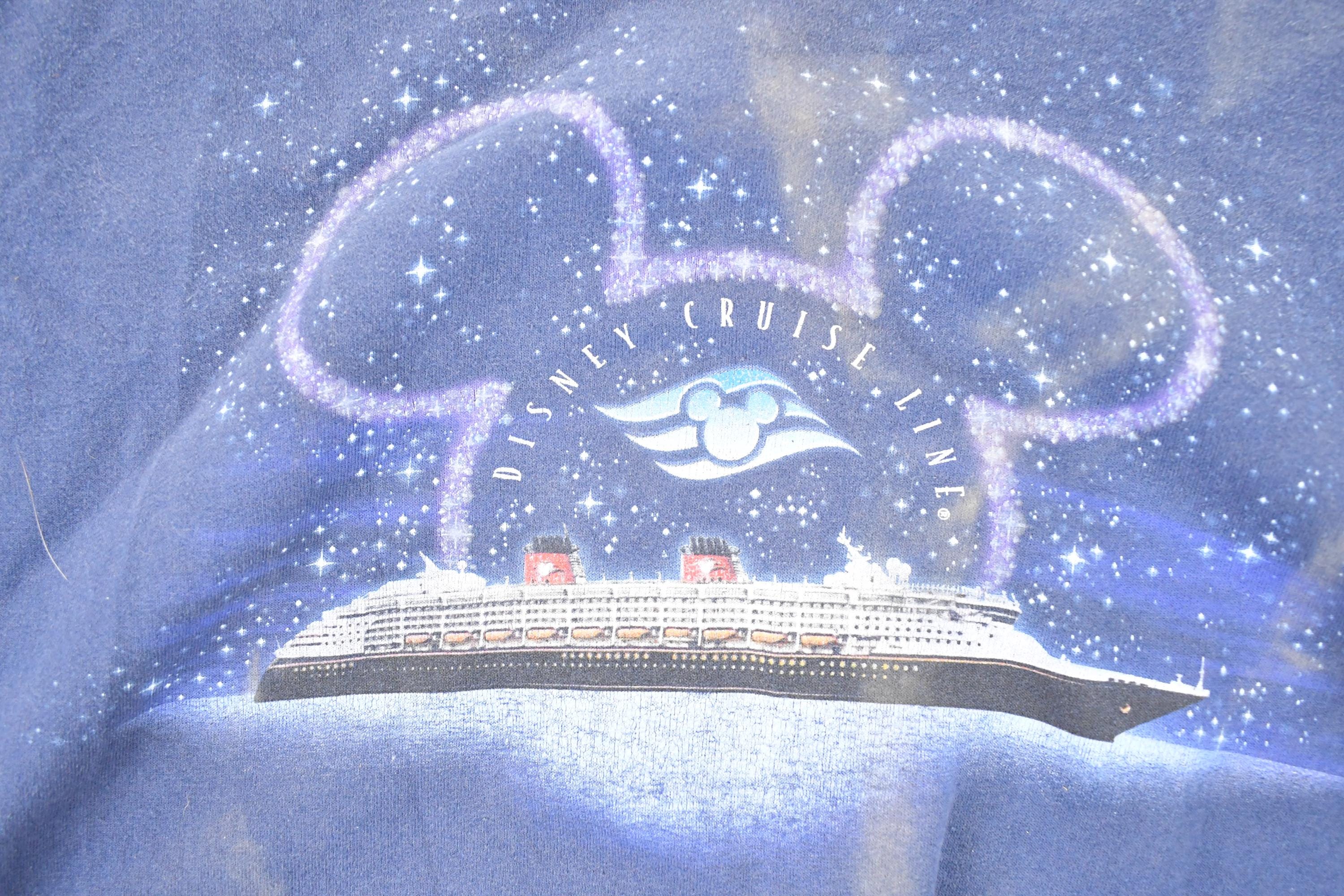 Vintage 1990s Disney Cruise Lines Crewneck Sweater Mens L