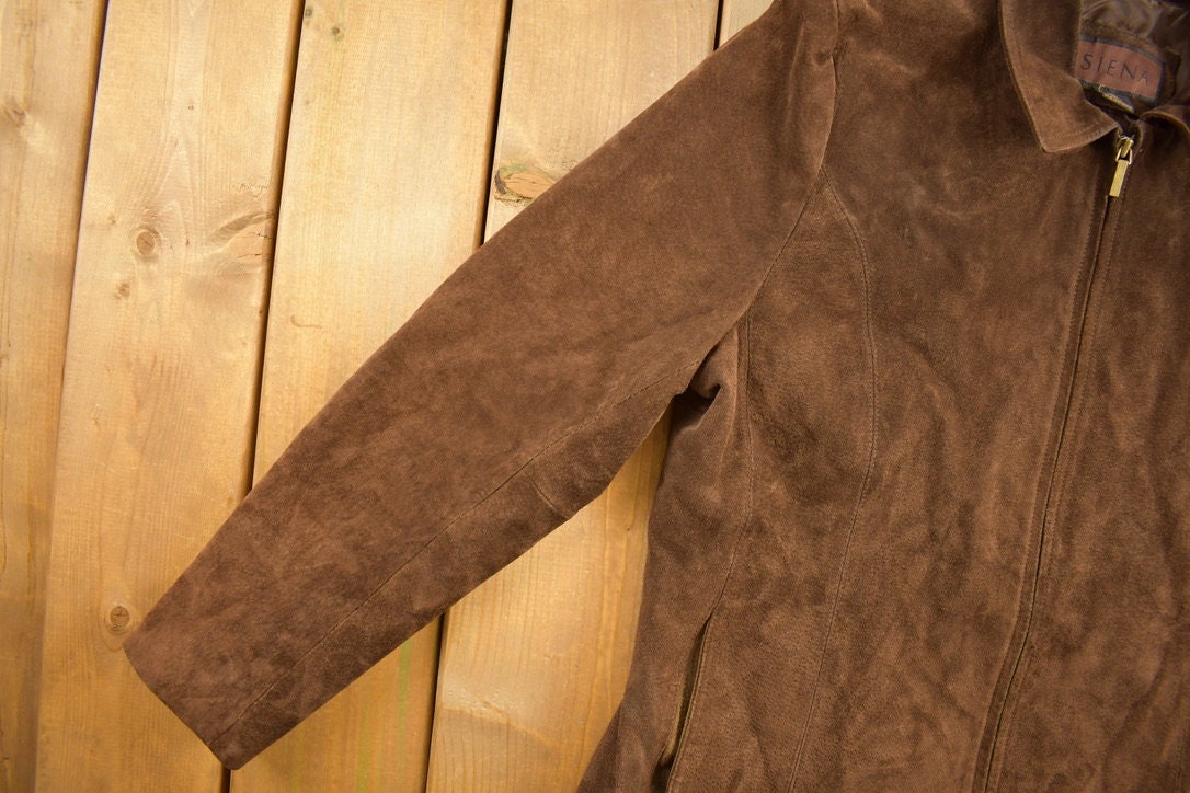 Vintage 1990s Siena Suede Jacket