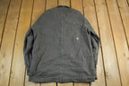 Vintage 1990s Carhartt Blanket Lined Shirt Jacket Men's Medium