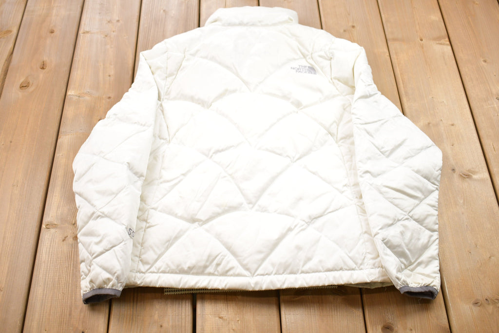 Vintage 1990s The North Face Full Zip Quilted Puffer Jacket