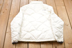 Vintage 1990s The North Face Full Zip Quilted Puffer Jacket